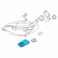 OEM 2014 BMW M6 Gran Coupe Led Lights Module Control Unit Diagram - 63-11-7-307-528