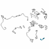 OEM 2014 Toyota Prius C Rear Oxygen Sensor Diagram - 89465-52670