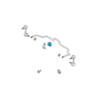OEM Kia Bush-Stabilizer Bar Diagram - 555133E000
