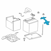 OEM 2014 Scion tC Hold Down Diagram - 74404-21040