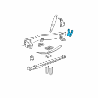 OEM 2011 Ford F-350 Super Duty Shackle Diagram - 7C3Z-5776-B