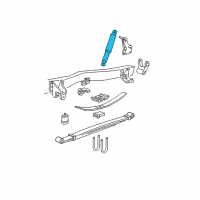 OEM 2008 Ford F-350 Super Duty Shock Diagram - 7C3Z-18125-LEA