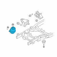 OEM 2009 Kia Sorento Hydraulic Insulator Diagram - 218123E330