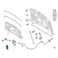 OEM 2015 Ford Explorer Ajar Switch Diagram - 1X4Z-14018-BA