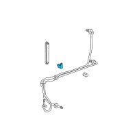 OEM Chevrolet Monte Carlo Cooler Pipe Clip Diagram - 10424882