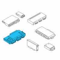 OEM 2012 BMW X3 Cntrl Unit, Junction Box, El Diagram - 61-35-9-304-586