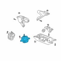 OEM Cadillac CT6 Mount Diagram - 84468648