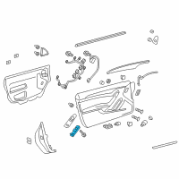 OEM 2013 Cadillac CTS Window Switch Diagram - 22810044