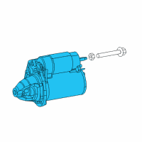 OEM 2022 Jeep Cherokee Engine Starter Diagram - 56029615AD