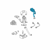 OEM 2010 Buick Lucerne Shut-Off Valve Diagram - 12619111