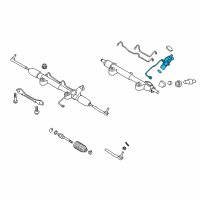 OEM 2014 Nissan 370Z Gear Sub Assembly-Power Steering Diagram - 49210-1EA0A