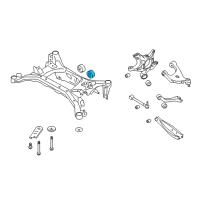 OEM 2019 Toyota 86 Suspension Crossmember Bushing Diagram - SU003-01009