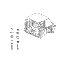 OEM Chevrolet Silverado 2500 HD Lower Insulator Diagram - 20898141