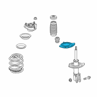 OEM 2013 Chevrolet Traverse Lower Insulator Diagram - 15232934