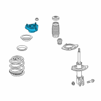 OEM 2007 Saturn Outlook Mount Diagram - 23111833