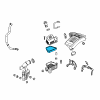 OEM 2012 Chevrolet Equinox Filter Diagram - 23335811