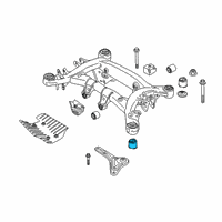 OEM 2020 BMW X3 Rubber Mounting Front Diagram - 33-30-6-868-508