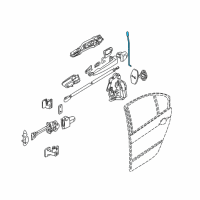 OEM 1999 BMW 328i Right Operating Rod Diagram - 51-22-8-212-172