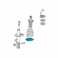 OEM Lexus UX250h Insulator, Front Coil Spring Diagram - 48158-47020