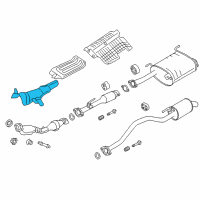 OEM Chevrolet City Express Heat Shield Diagram - 19316788