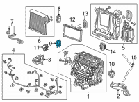 OEM Acura RDX Motor Assembly, Mode Diagram - 79140-TJB-A41