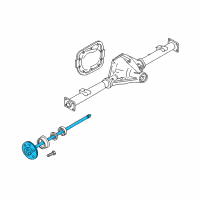 OEM Ford F-150 Axle Shafts Diagram - 9L3Z-4234-D