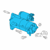 OEM Buick Encore Starter Diagram - 12680617