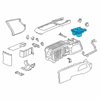 OEM 2013 Honda CR-V Holder Assembly, Cup (Graphite Black) Diagram - 83403-T0A-A01ZC