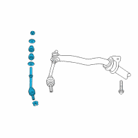 OEM 2011 Ram 1500 Link-STABILIZER Bar Diagram - 5170290AD