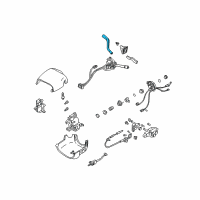 OEM 2000 Chevrolet Impala Lever Asm, Automatic Transmission Control Diagram - 26101680