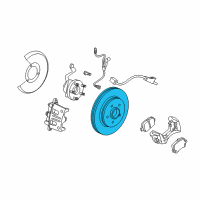 OEM 2007 Chevrolet Equinox Rotor Diagram - 20892949