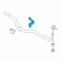 OEM 2016 Lexus NX200t Sway Bar Bracket Diagram - 4883242010