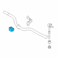 OEM 2021 Lexus NX300 Bush, Stabilizer, Rear Diagram - 48818-78030