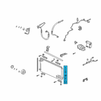 OEM 2003 Acura MDX Filter Sub Assembly Diagram - 80101-S7A-305