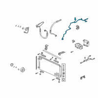 OEM Pipe, Receiver Diagram - 80341-S9V-A03