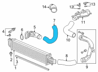 OEM Acura TLX HOSE Diagram - 17282-6S8-A01