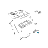 OEM 2001 Chrysler Sebring Screw-HEXAGON Head Diagram - 6506077AA