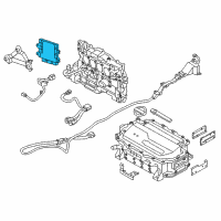 OEM 2011 Nissan Leaf MODULATOR Assembly-Ev Control Diagram - 237D0-3NA1E