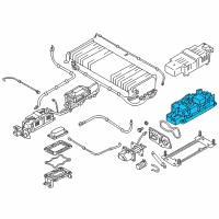 OEM 2012 Nissan Leaf Box Assy-Junction, No2 Diagram - 294A1-3NA1A