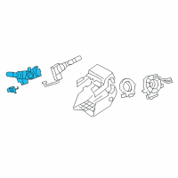 OEM 2013 Lexus LS600h Switch Assembly, HEADLAMP Diagram - 84140-50210