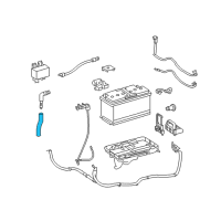 OEM 2004 Dodge Sprinter 3500 Hose-Battery Vent Diagram - 5125962AA