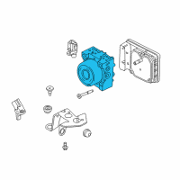 OEM 2016 Lincoln MKC ABS Control Unit Diagram - KJ7Z-2C215-B