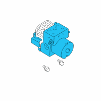 OEM 2004 Dodge Durango Anti Lock Brake Abs Pump Diagram - 5102368AA