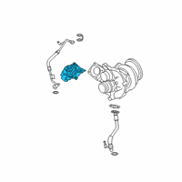 OEM 2019 BMW X7 Set Wastegate Valve Actuator Diagram - 11-65-8-680-616