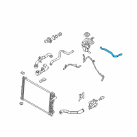 OEM 2006 Ford Focus By-Pass Hose Diagram - 3M4Z-8597-AB