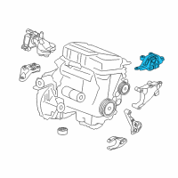 OEM 2016 Chevrolet Cruze Mount Diagram - 39096915