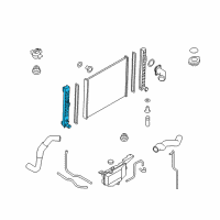 OEM Infiniti FX37 Tank-Rad LH, W/ Oil Cooler Diagram - 21463-1BA0A