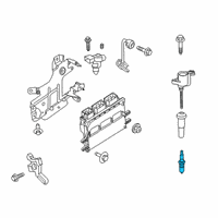 OEM Lincoln Corsair Spark Plug Diagram - CYFS-12Y-R