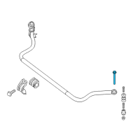 OEM Nissan NV1500 Rod Assy-Connecting, Stabilizer Diagram - 54618-1PA0A