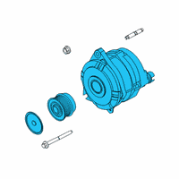 OEM 2021 Ford Police Interceptor Utility Alternator Diagram - L1MZ-10346-D